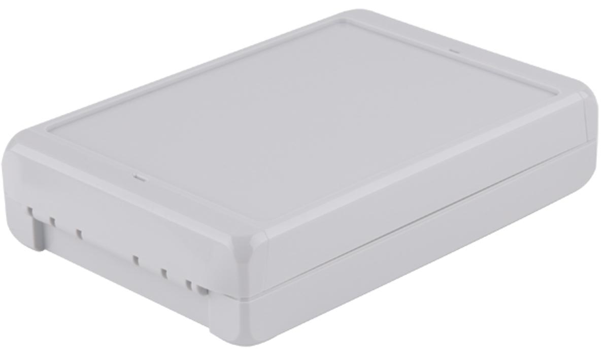 Bopla Bocube Series Light Grey ABS Enclosure, IP66, IP68, Light Grey Lid, 191 x 125 x 40mm