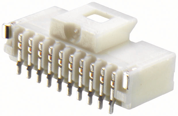 Molex Pico-Clasp Series Right Angle Surface PCB Header, 5 Contact(s), 1 mm Pitch, 1 Row, Shrouded