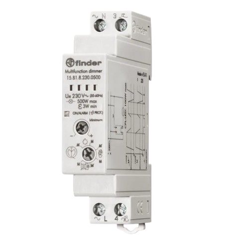 Finder Dimmer Switch, 230V ac, 500W