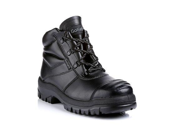 Goliath EL170DDR Black Steel Toe Capped Men's Safety Boots, UK 10, EU 44