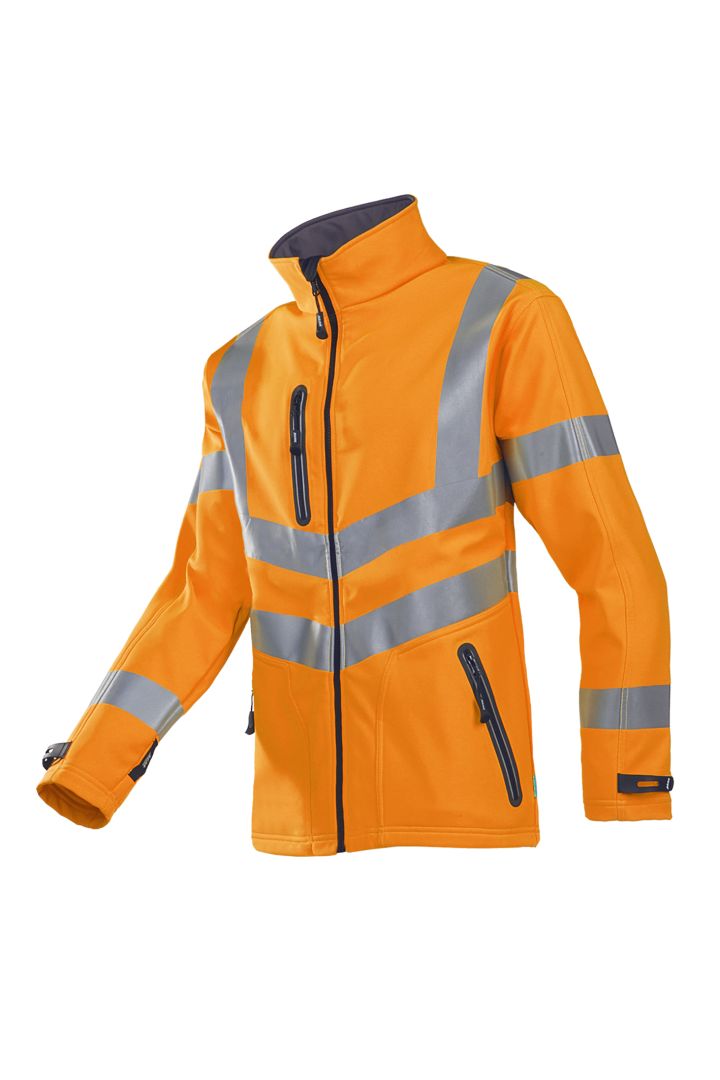 Sioen Dexter Orange Men Hi Vis Jacket, M