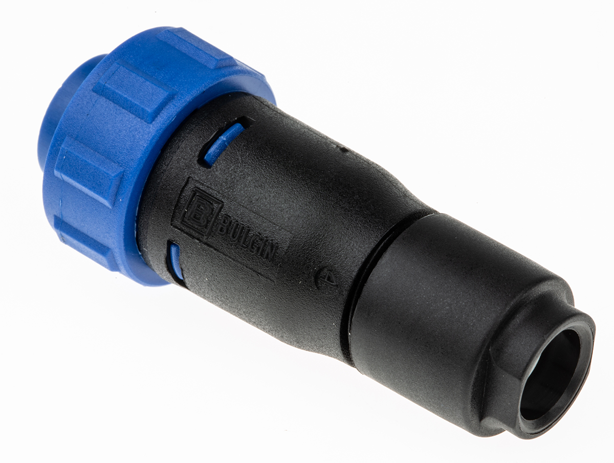 Bulgin Circular Connector, 8 Contacts, Cable, Miniature Connector, Socket, Female, IP68, Buccaneer 400 Series