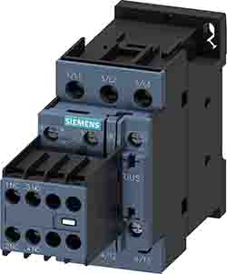 Siemens SIRIUS 3RT Size S0, 3RT2 Contactor, 110 V ac Coil, 3-Pole, 12 A, 5.5 kW, 2NO + 2NC
