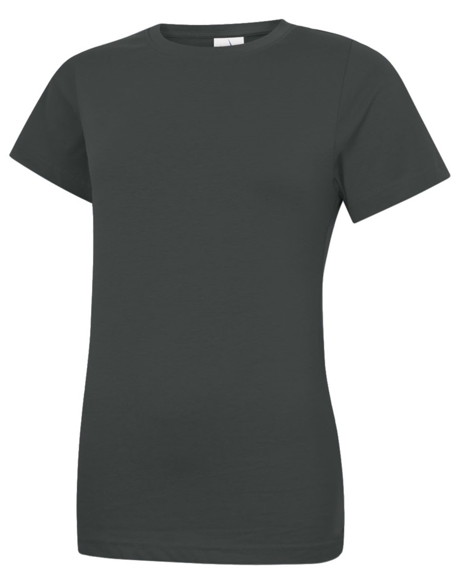 RS PRO Charcoal 100% Cotton Short Sleeve T-Shirt, UK- L, EUR- L