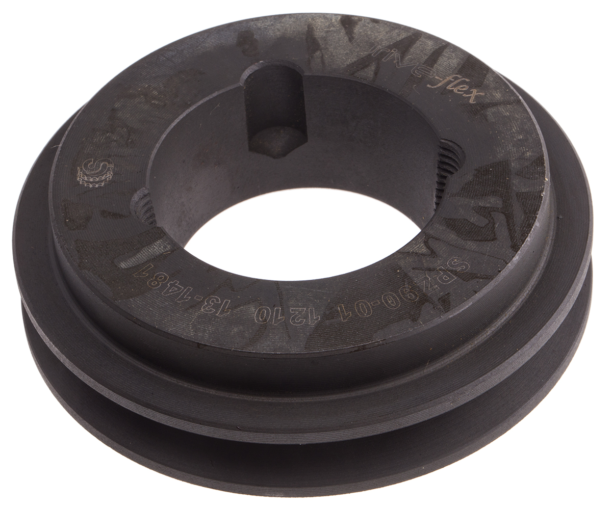 RS PRO Pulley, Cast Iron, Steel
