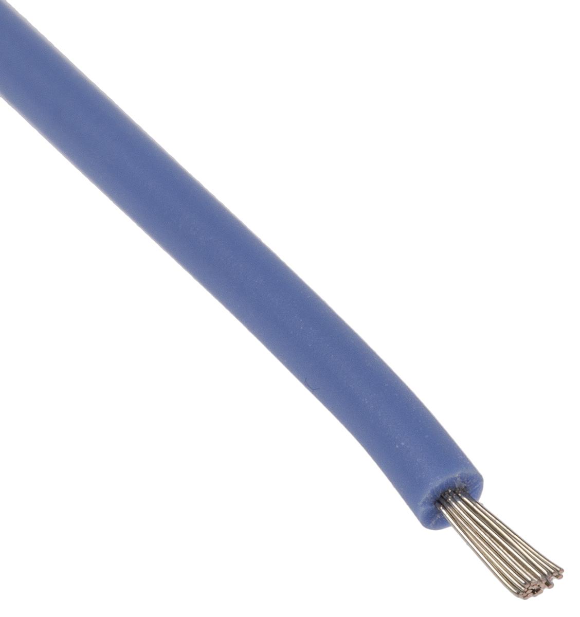 Lapp ÖLFLEX HEAT Series Blue 0.75 mm² Hook Up Wire, 18 AWG, 19/0.25 mm, 100m, Silicone Insulation, 49002