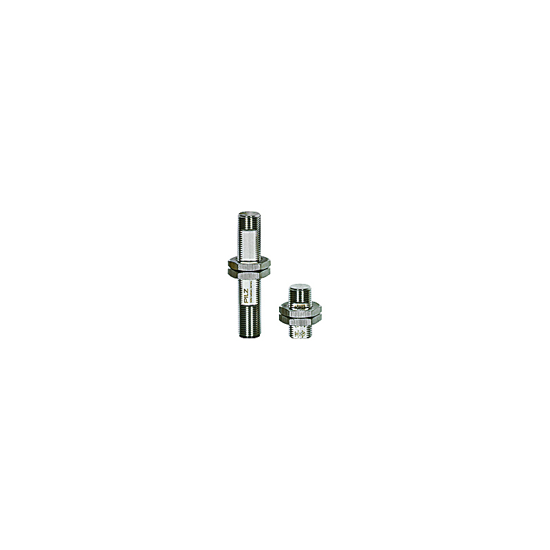 Pilz 506246 Series Magnetic Safety Switch, 24V dc, 316 Stainless Steel Housing, 2NO, M12