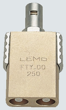 LEMO Straight 50Ω RF Adapter NIM-CAMAC CD/N 549 Plug to NIM-CAMAC CD/N 549 Socket