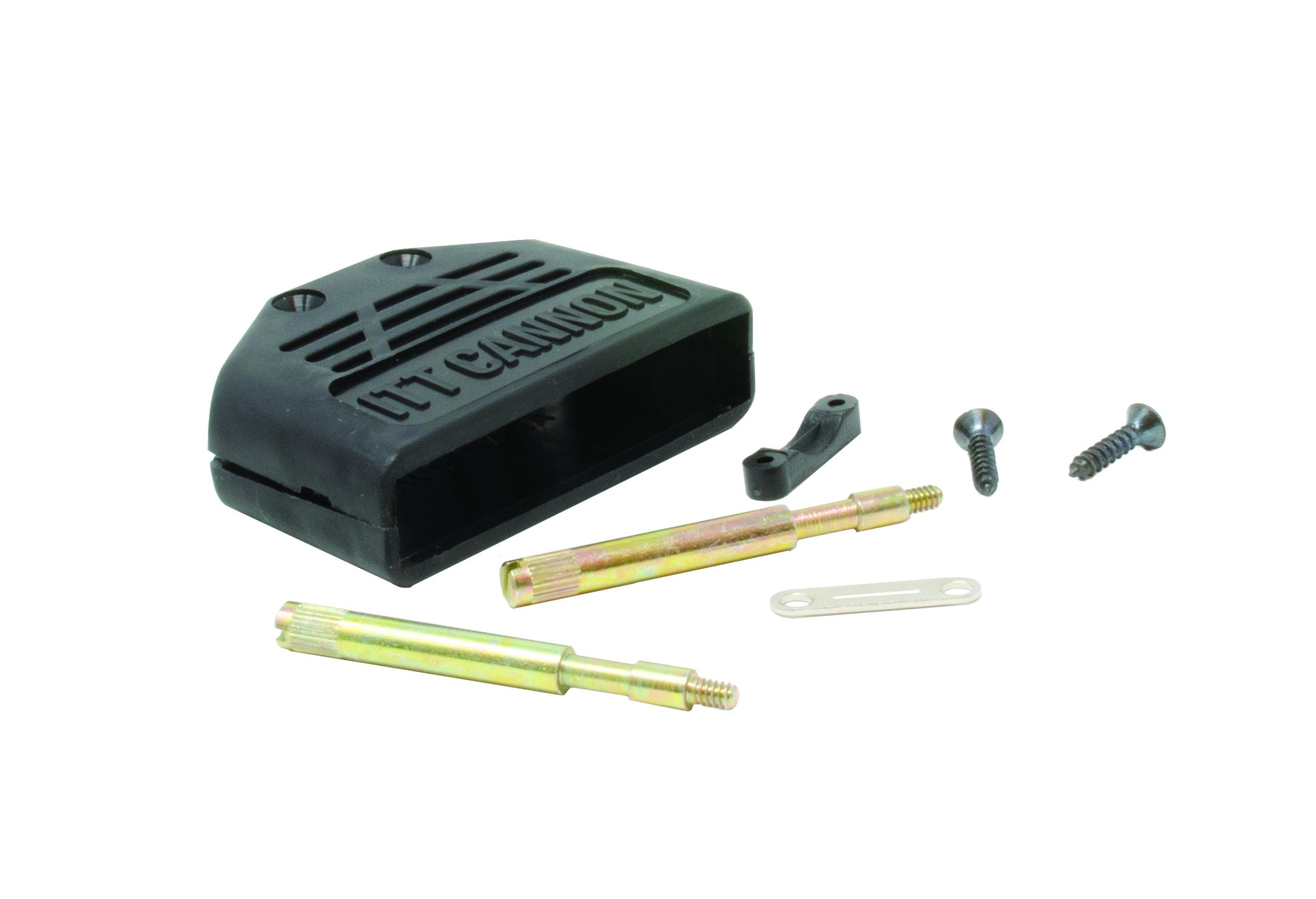ITT Cannon MDSM 9 Way Screw Mount D-sub Connector Socket, 1.27mm Pitch, with Screw