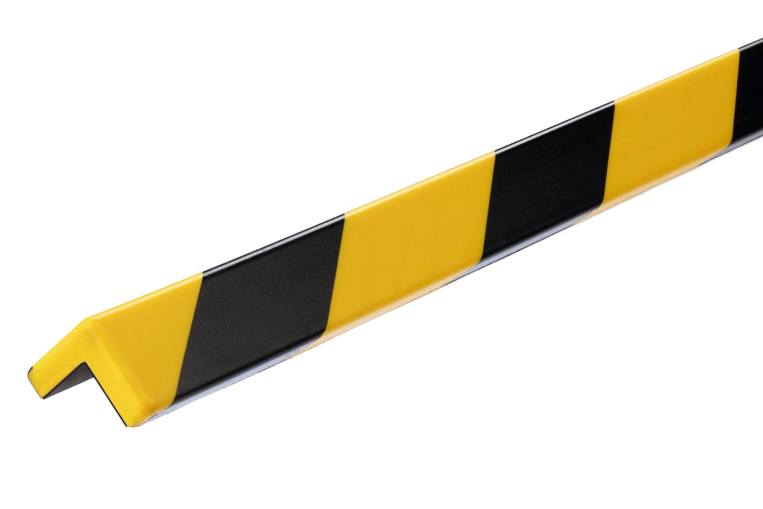 Durable Black, Yellow Corner Protector 1000mm x 26mm
