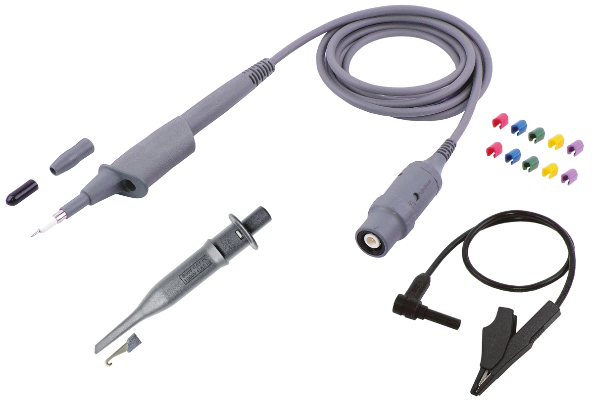 Staubli SET Isoprobe Series 68.9554-28 Oscilloscope Probe, Voltage Type, 250MHz, 1:10, BNC Connector