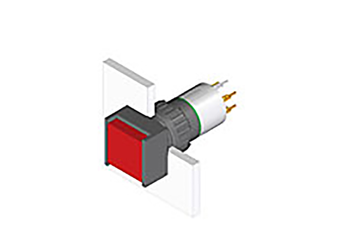 EAO Illuminated Push Button Switch for Use with Series 51 Switches