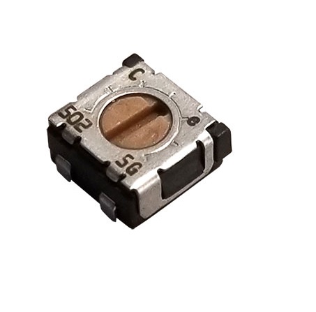SMD Trimmer Potentiometer 0.25W Top Adjust Nidec Components