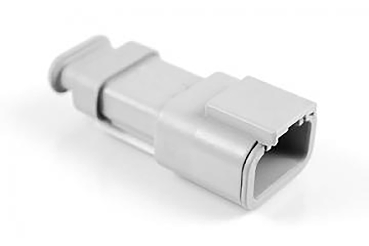 Amphenol Industrial, ATM Automotive Connector Socket Grey Cable Mount 3 Way, Crimp Termination ATM04-3P-SR01GY