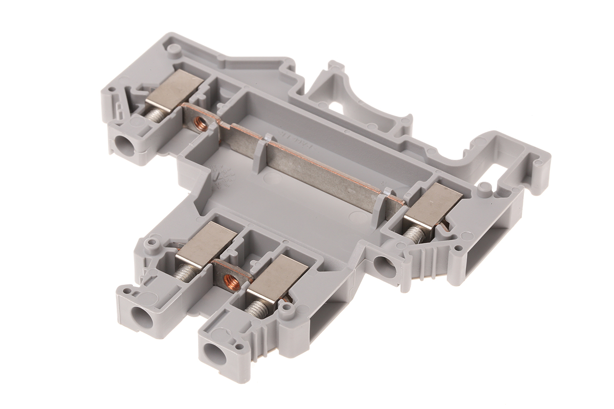 Phoenix Contact 2771146 UKKB 5 Series Grey, 0.2 → 4mm², Double-Level, Screw Termination