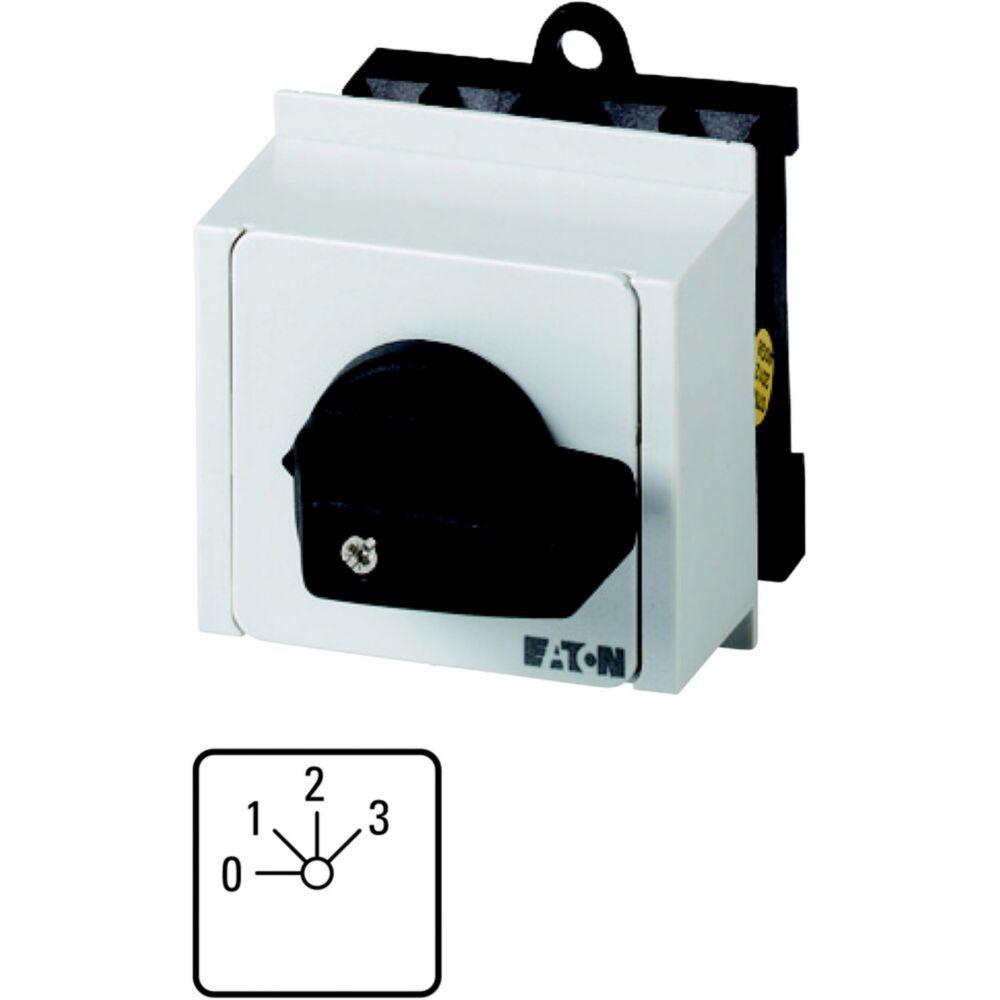 Eaton, 1P 3 Position 45° On-Off Cam Switch, 690V (Volts), 20A, Toggle Actuator