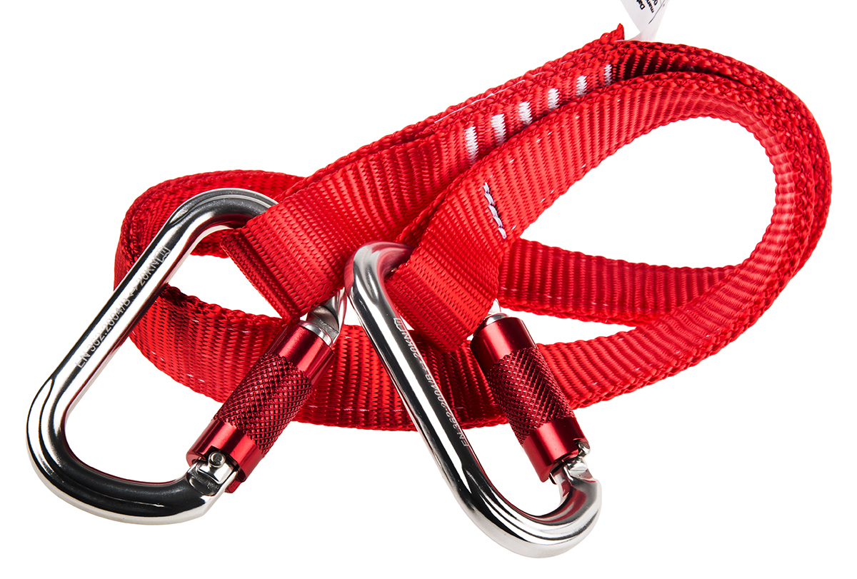 Certex Bridon Lifting Systems 1m Work Positioning Lanyard Snap Hook Single