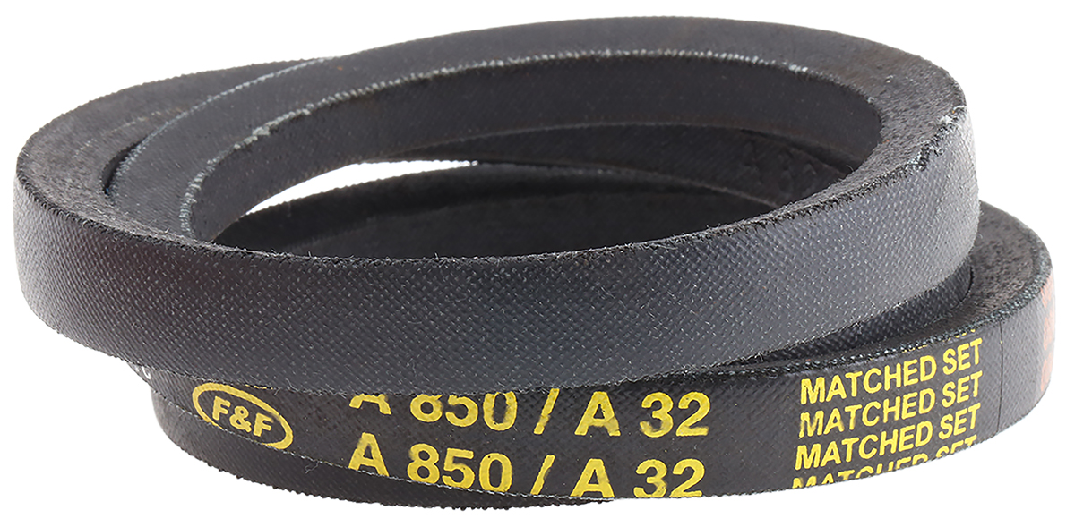 RS PRO Drive Belt, belt section A, 813mm Length