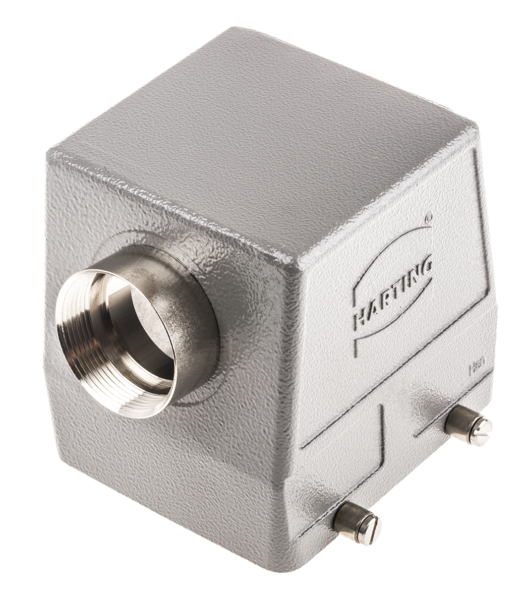 HARTING Han B Heavy Duty Power Connector Hood, Side Entry