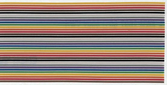 3M 3302 Series Flat Ribbon Cable, 15-Way, 1.27mm Pitch, 30m Length