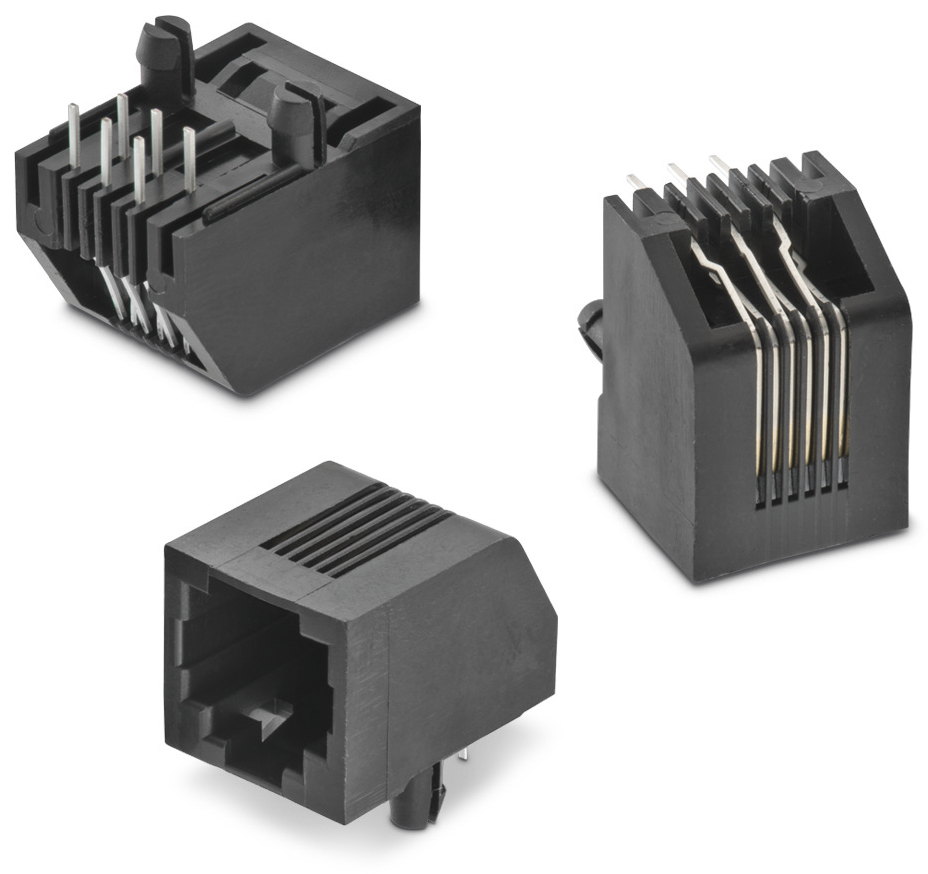 Wurth Elektronik WR-MJ Series Female RJ45 Connector, PCB Mount Horizontal 1 Port 6 -Way
