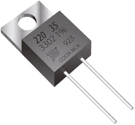Bourns 4.7Ω Thick Film Resistor 35W ±1% PWR220T-35-4R70F