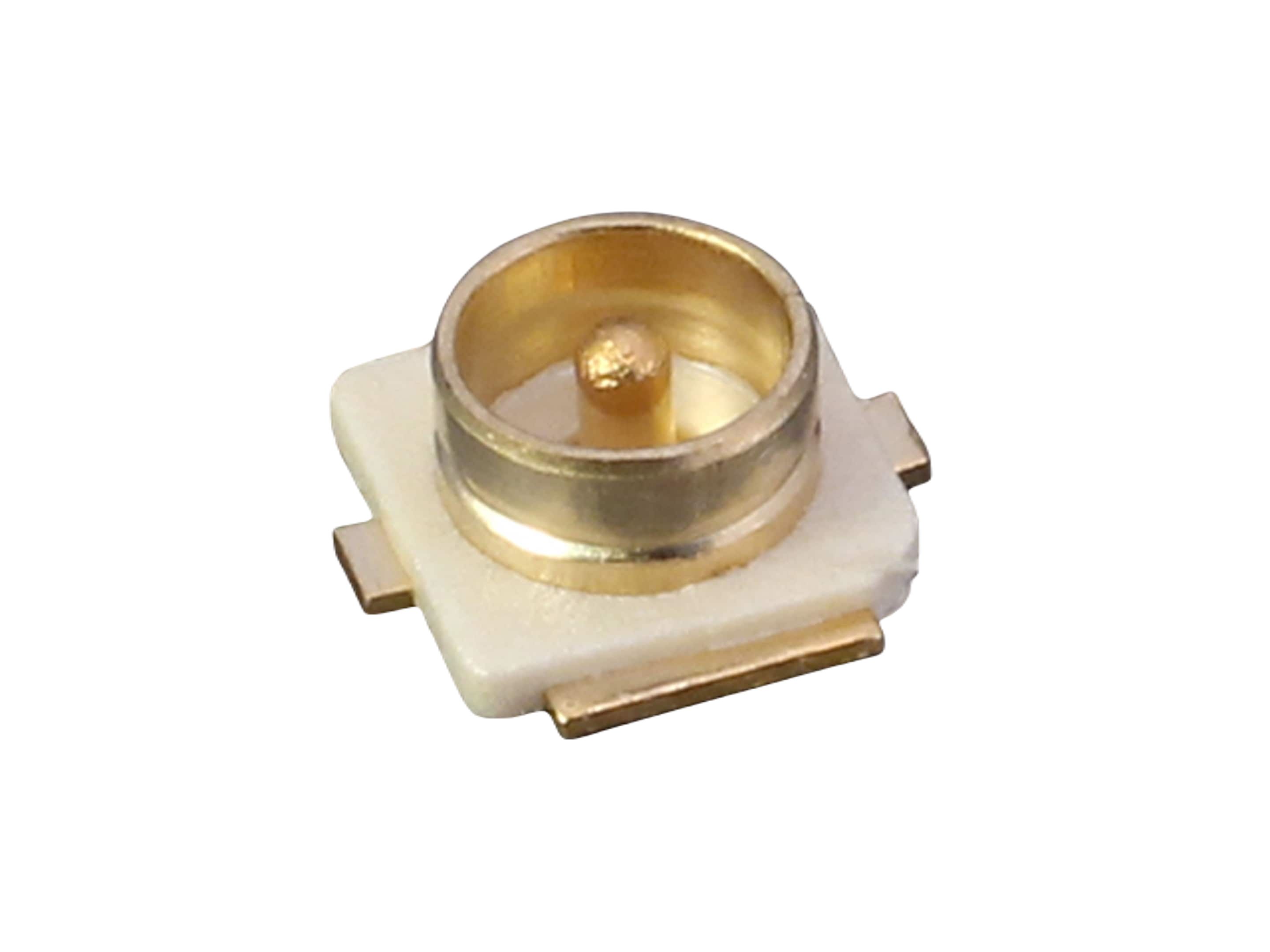 Linx, Jack Board Mount UMCC Connector, 50Ω, PCB Termination, Straight Body