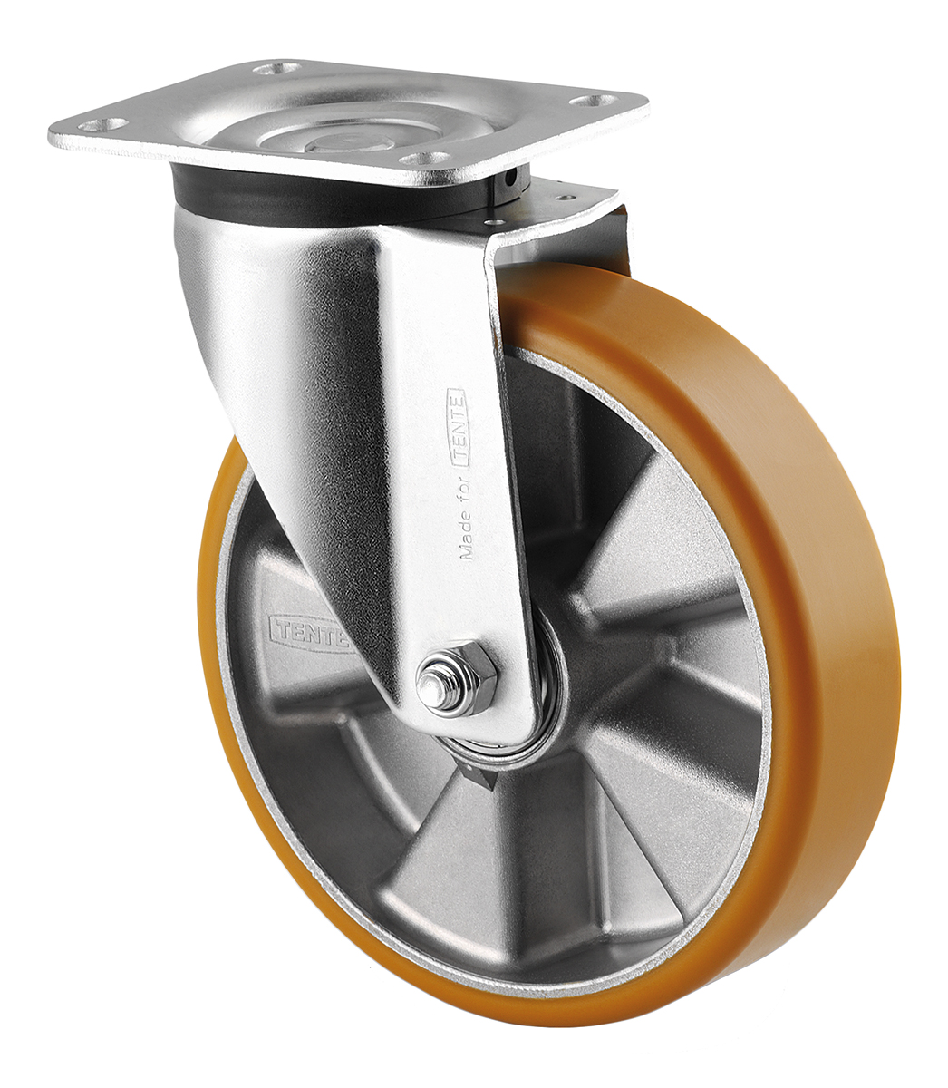 Tente Swivel Castor Wheel, 600kg Capacity, 200mm Wheel