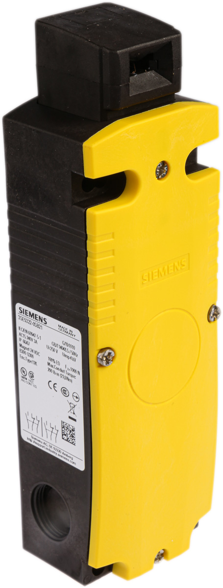 Siemens 3SE5 Series Solenoid Interlock Switch, Power to Lock, 24V dc
