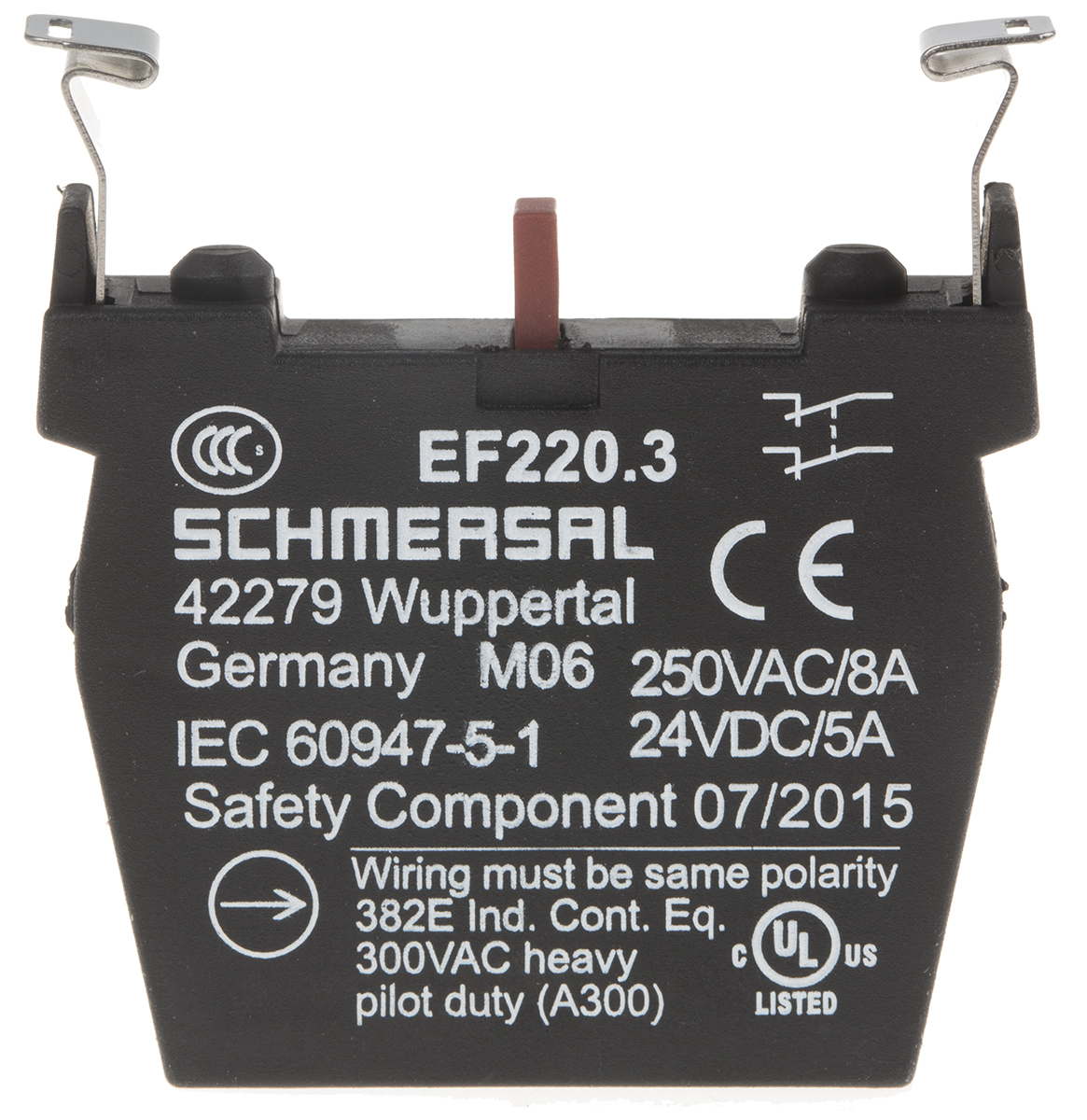Schmersal for Use with NDR E-Stop, 2NC