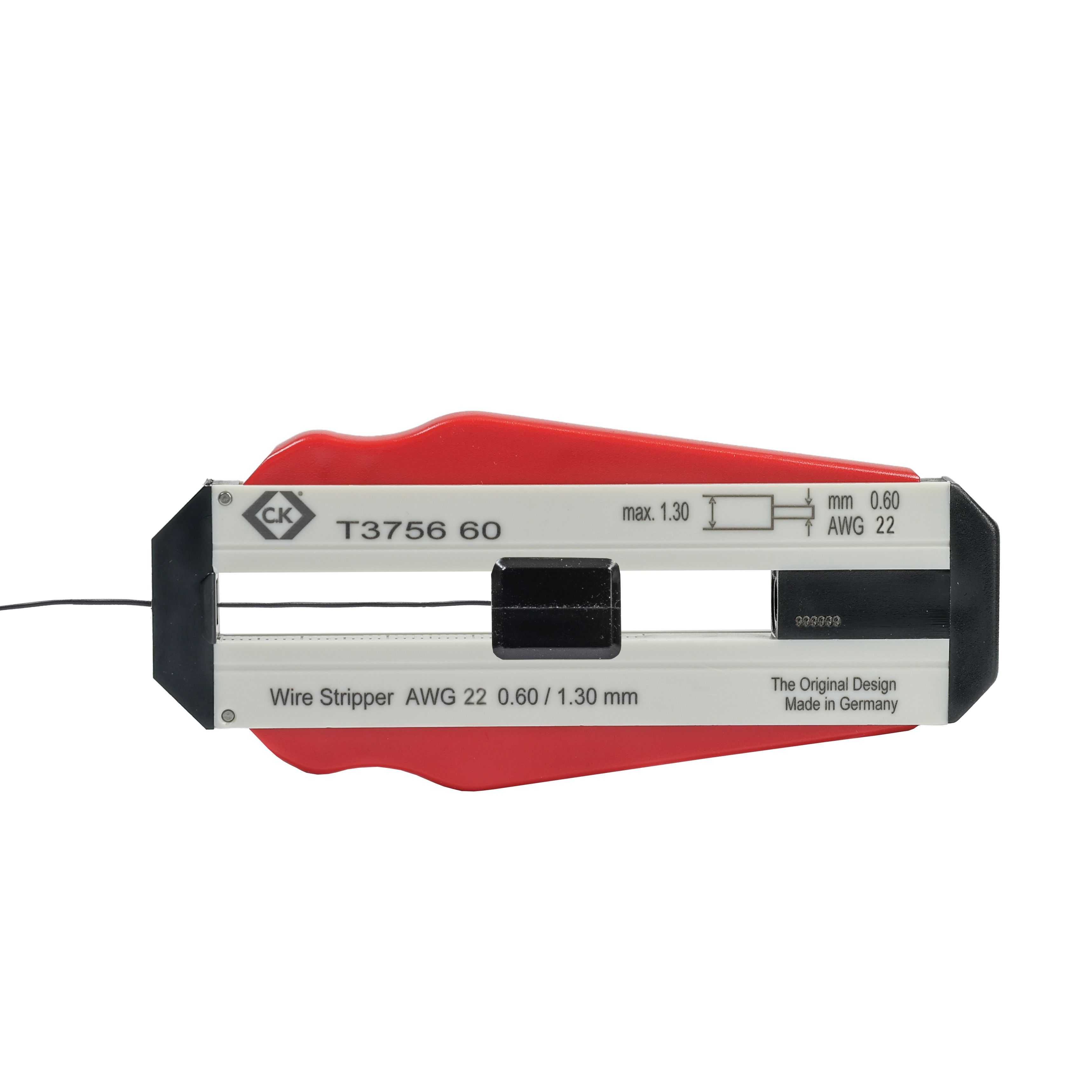 CK T3756 Series Wire Stripper, 0.6mm Max, 98 mm Overall