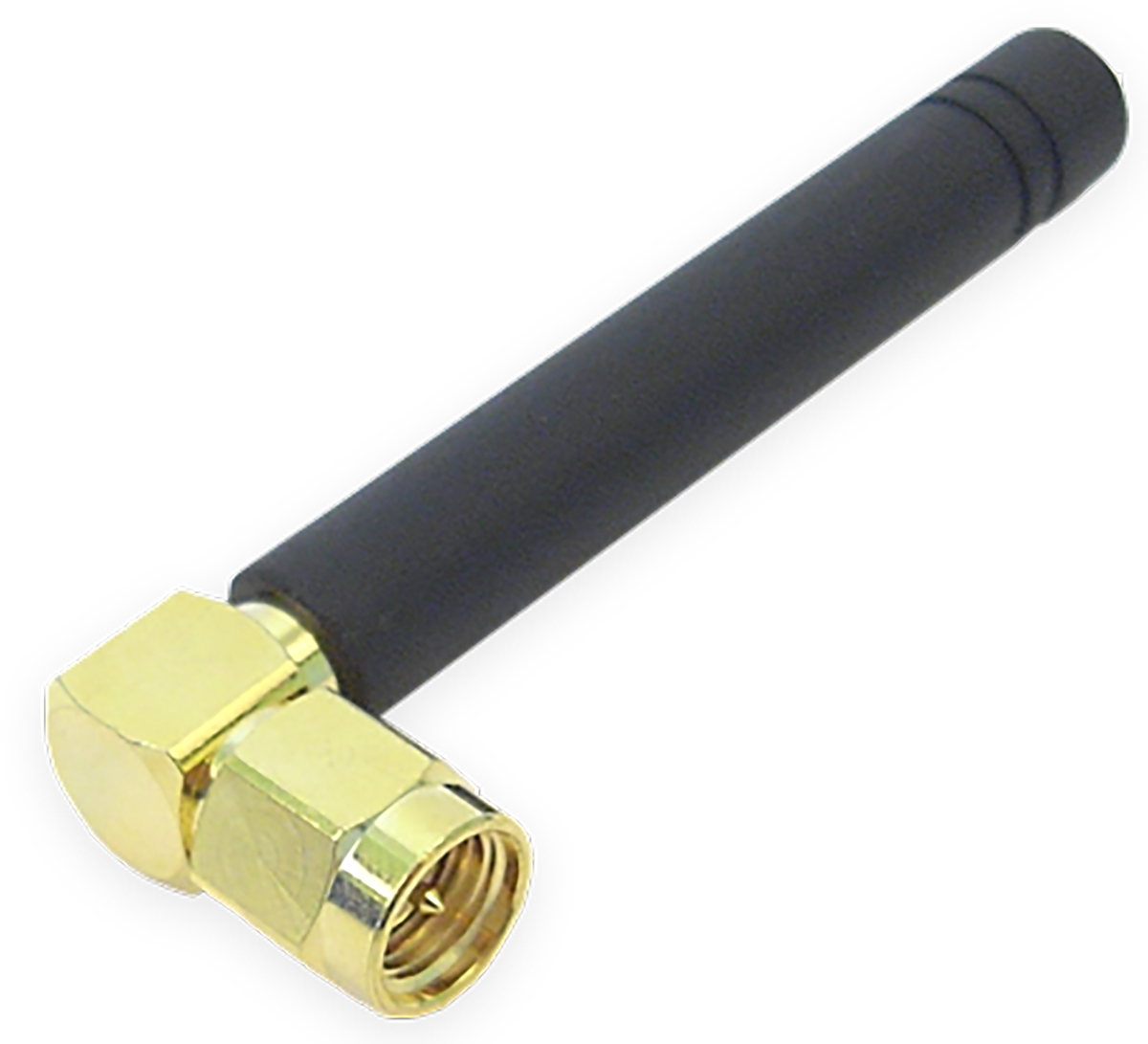 Siretta DELTA2A/x/SMAM/S/RA/11 Stubby Multiband Antenna with SMA Connector, 2G (GSM/GPRS), 3G (UTMS), 4G, 4G (LTE