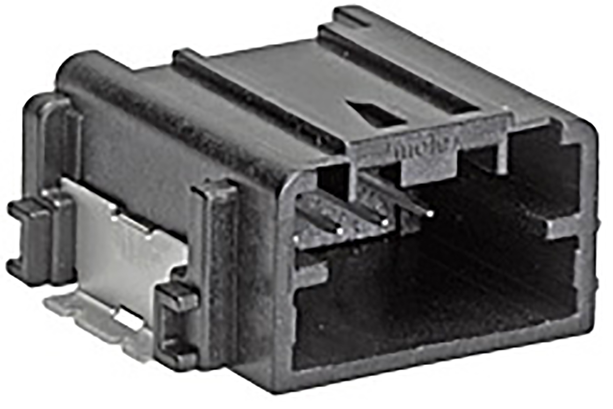 Molex, Mini50 Automotive Connector Plug Black Surface Mount 4 Way, SMT Termination 34912-6040