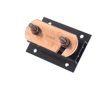 WJ Furse Copper Earth Bar L. 125mm x W. 90mm x H. 90mm 2 Ways