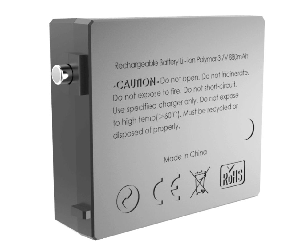 LEDLENSER 3.7V Lithium-Ion Rechargeable Battery Pack, 880mAh - Pack of 1