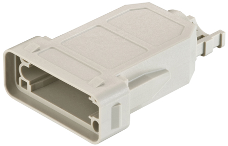 HARTING Han-Modular Heavy Duty Power Connector Hood, Straight