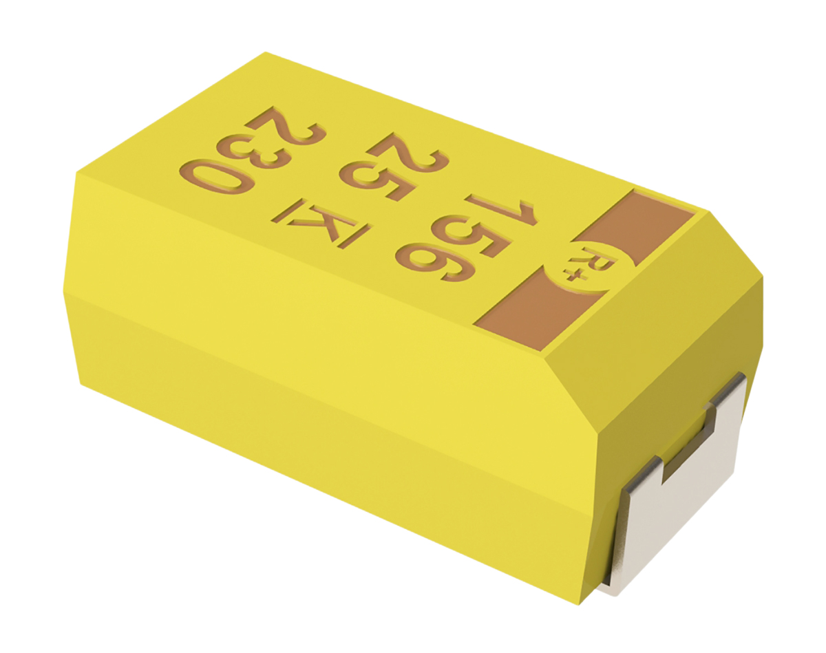 KEMET 6.8μF MnO2 Tantalum Capacitor 50V dc, T495 Series