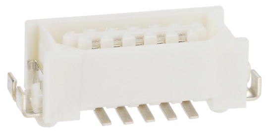 Hirose DF9 Series Straight Surface Mount PCB Header, 11 Contact(s), 1.0mm Pitch, 2 Row(s), Shrouded
