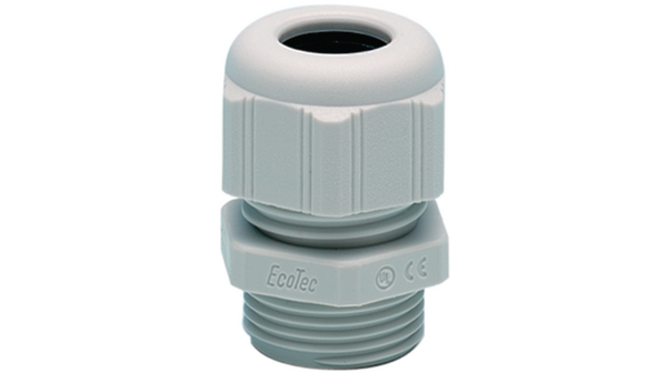 Hummel HSK-K Series Series Grey Polyamide Cable Gland, M16 Thread, 4mm min., 8mm max., IP68