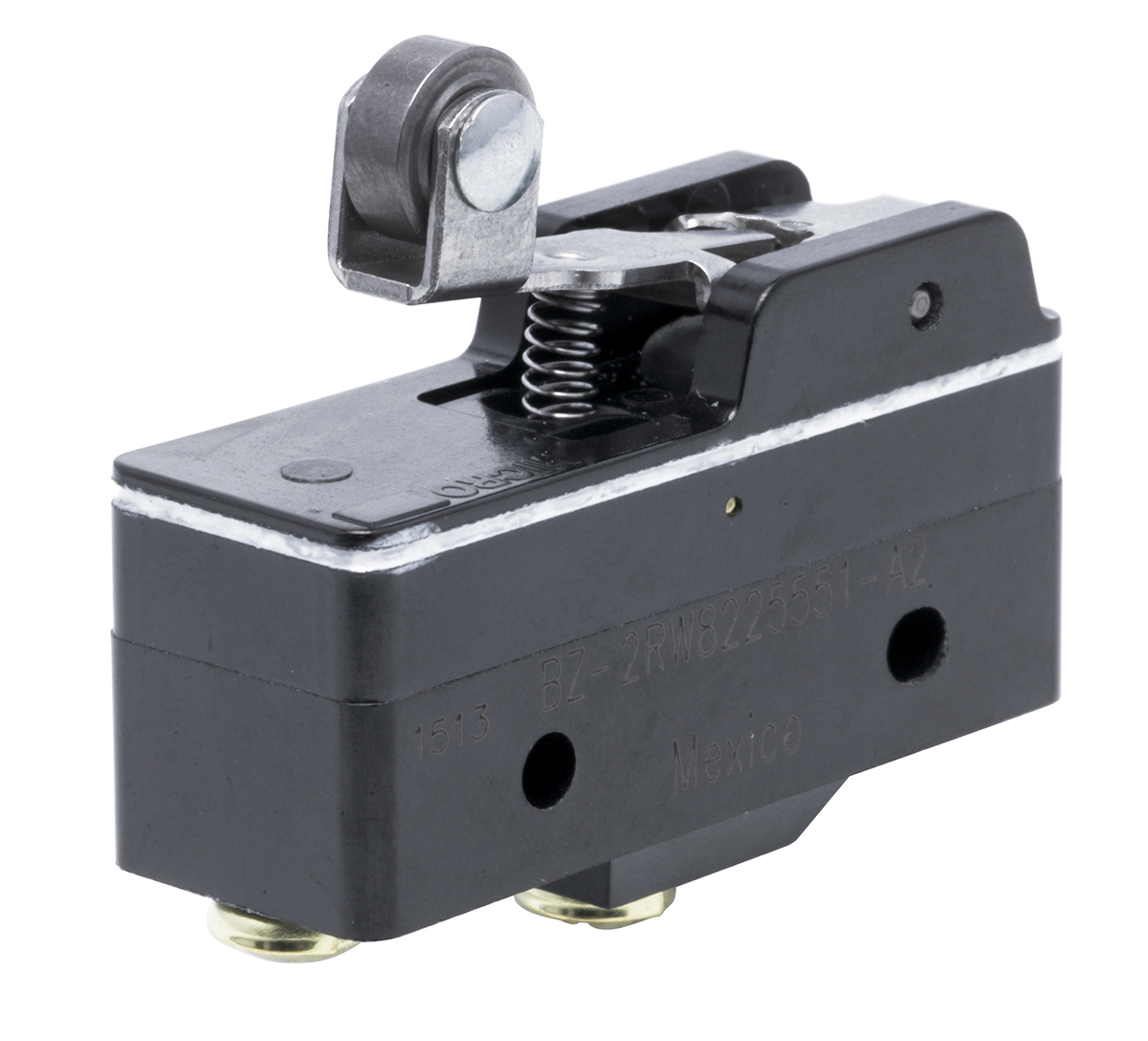 Honeywell BZ Series Roller Lever Limit Switch, SPDT, Plastic Housing, 250V ac Max, 15A Max