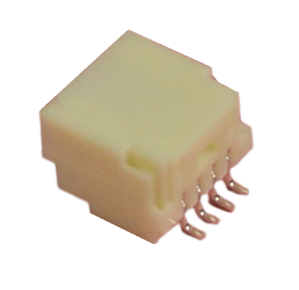 JST NSH Series Right Angle Surface PCB Header, 4 Contact(s), 1 mm Pitch, 1 Row, Shrouded