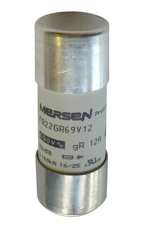 Mersen 50A FF Cartridge Fuse, 22 x 58mm