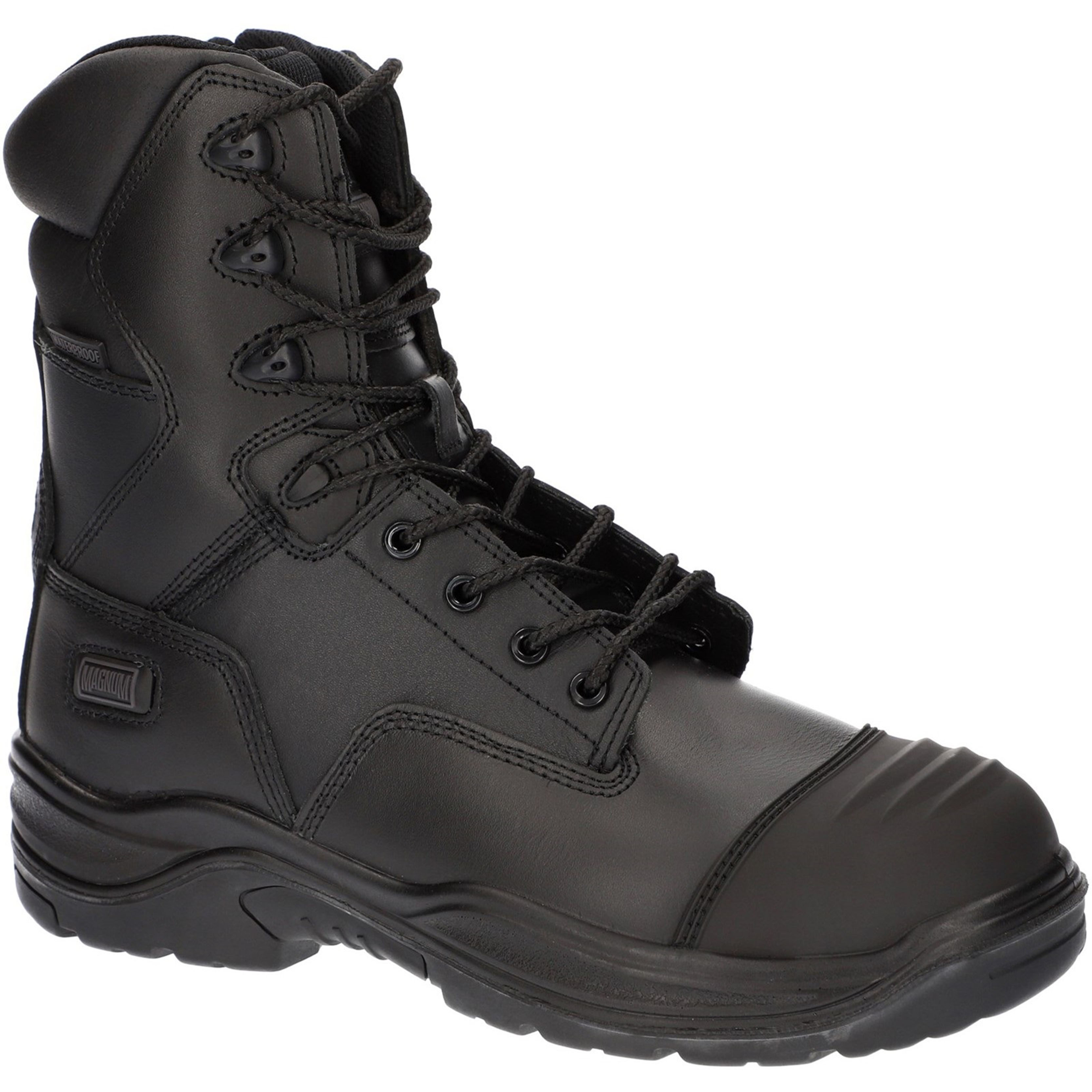 MAGNUM Precision Rigmaster Black Composite Toe Capped Unisex Safety Boot, UK 12, EU 47