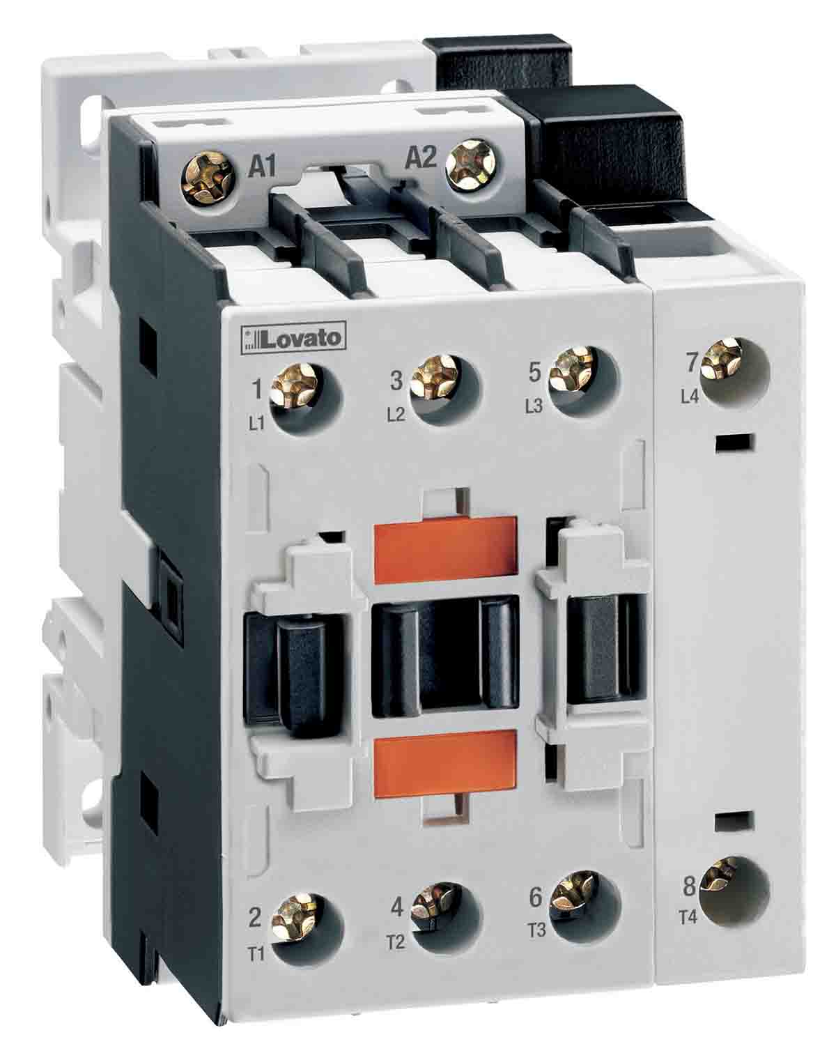 Lovato BF Contactor, 24 V ac Coil, 4-Pole, 45 A, 13 kW, 4NO, 660 V ac, 690 V ac