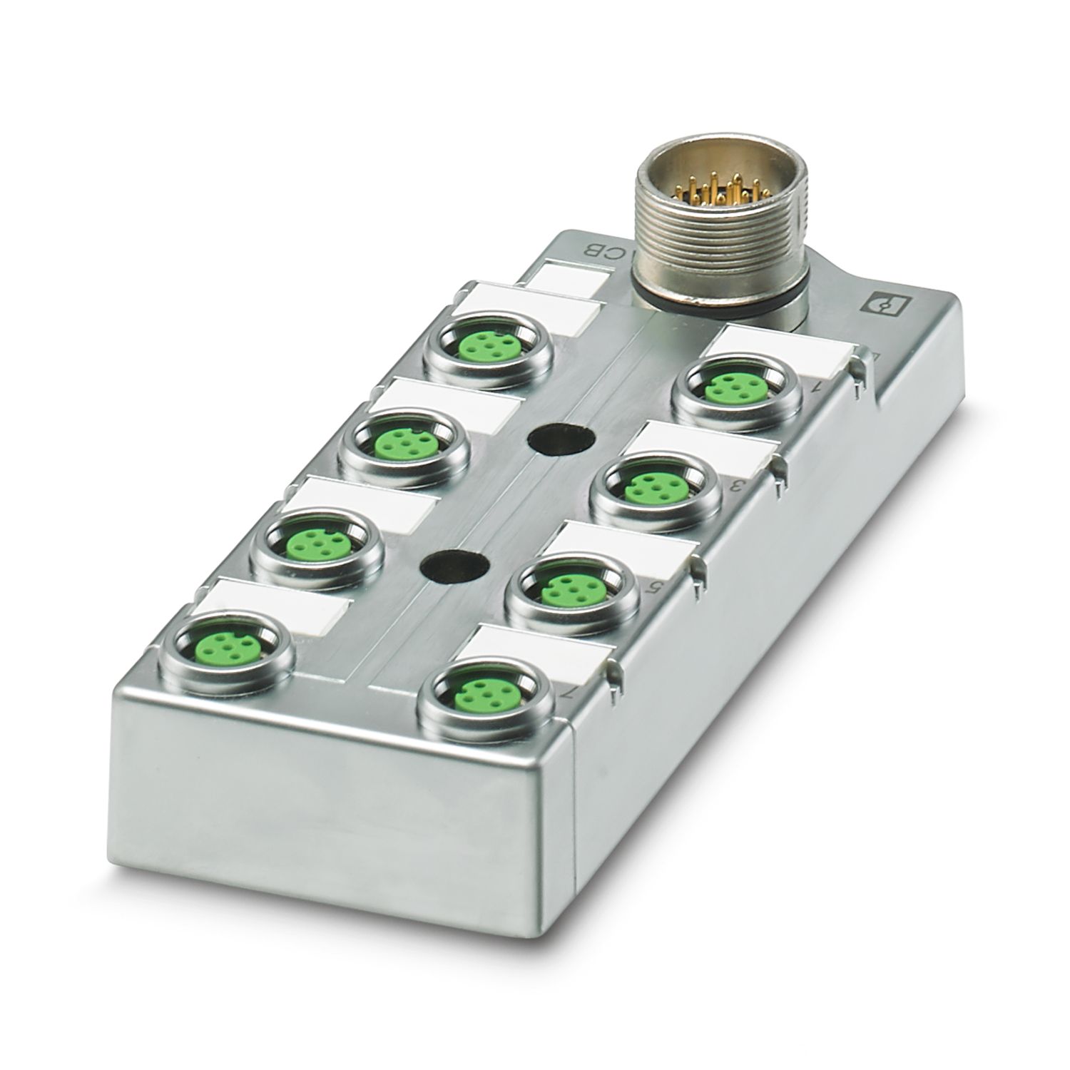 Phoenix Contact SACB Series Sensor Box, M12, 5 way, 8 port