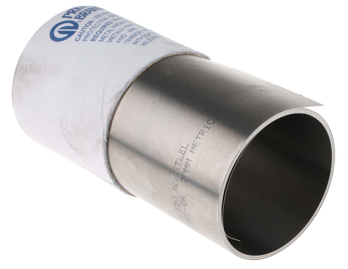 Steel Shim, 2.5m x 150mm x 0.2mm