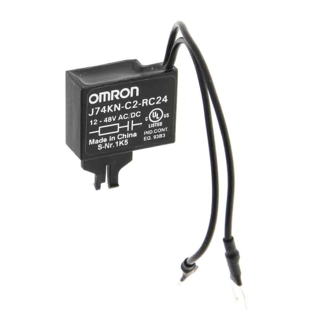 Omron, J74KN Surge Suppressor Unit 12 → 48 V ac Maximum Voltage Rating