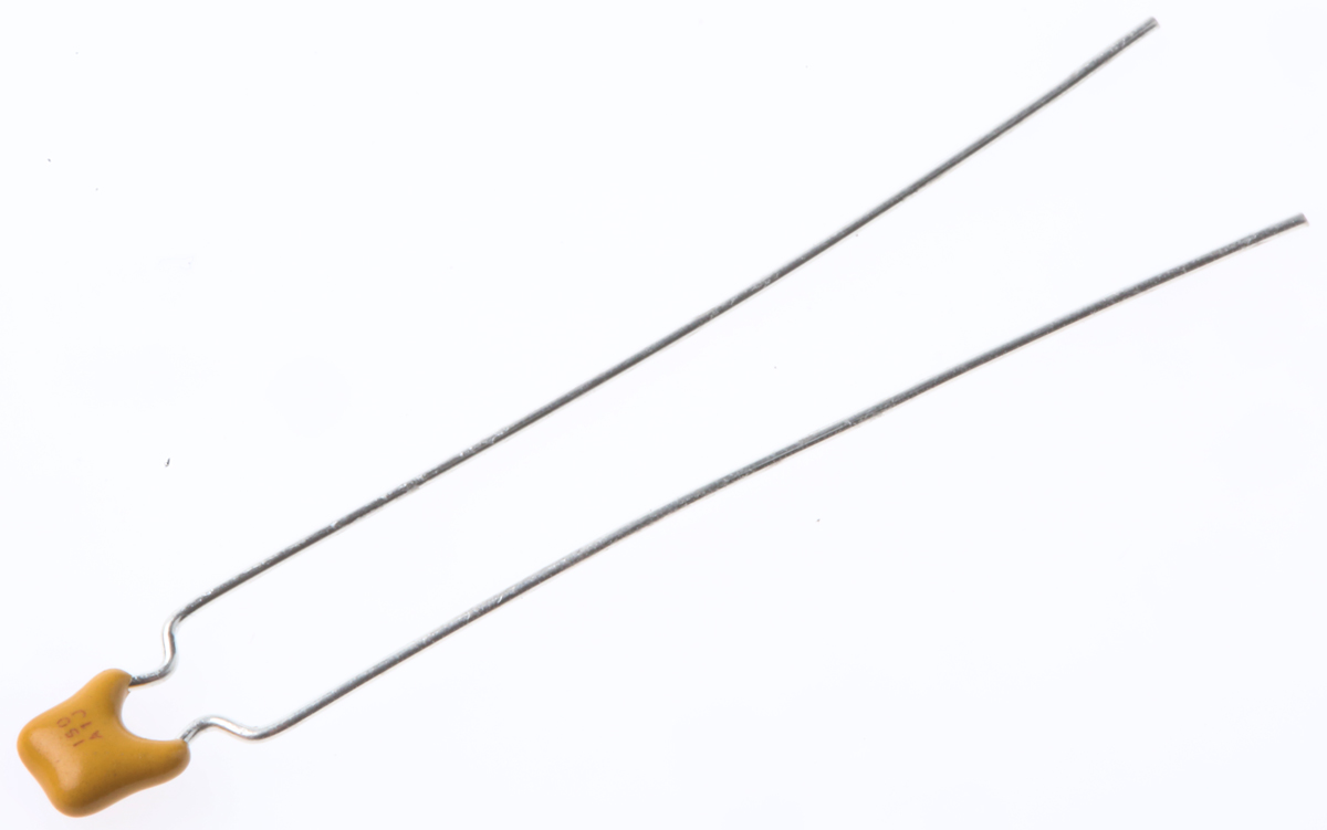 KYOCERA AVX 15pF Multilayer Ceramic Capacitor MLCC, 100V dc V, ±5% , Through Hole