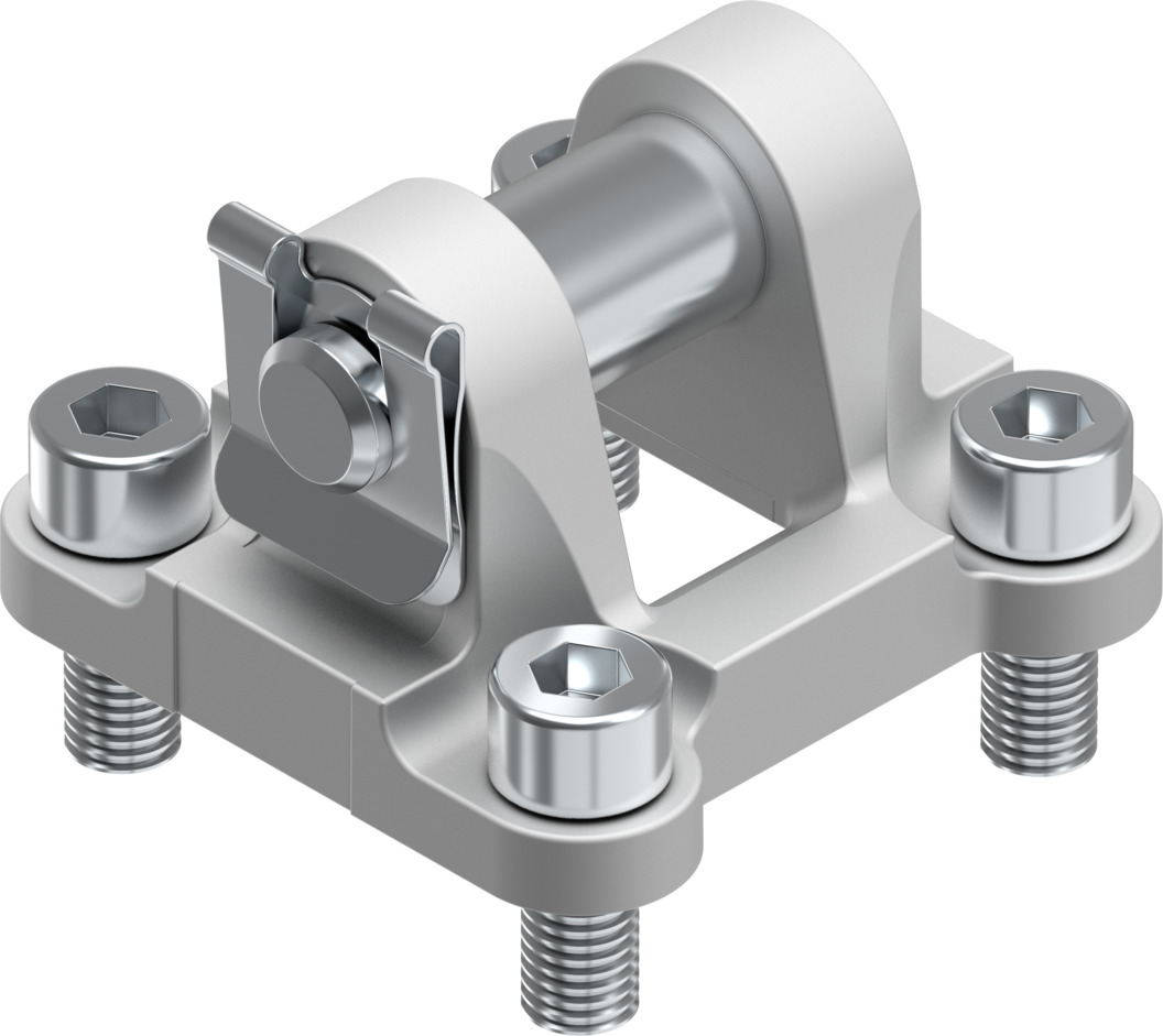 Festo Flange SNC-50, For Use With DNC Series Standard Cylinder, To Fit 50mm Bore Size
