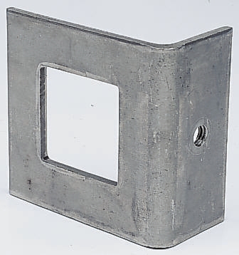 Unistrut Polished Stainless Steel Beam Clamp, Fits Channel Size 21 x 21mm